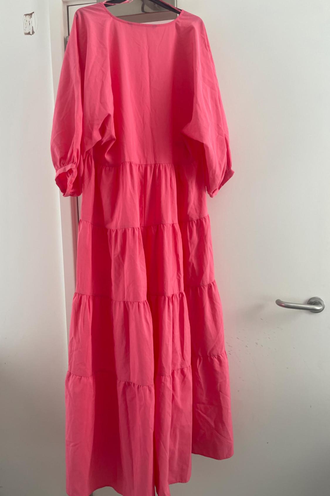 POPLIN PANELLED DRESS - Image 3