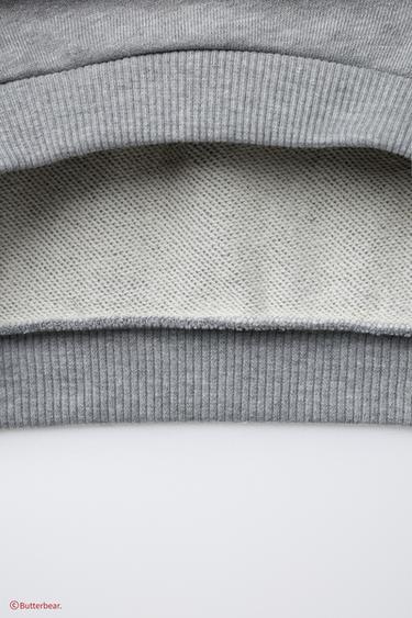 BUTTERBEAR © PRINT SWEATSHIRT - Grey marl by Zara - Image 3