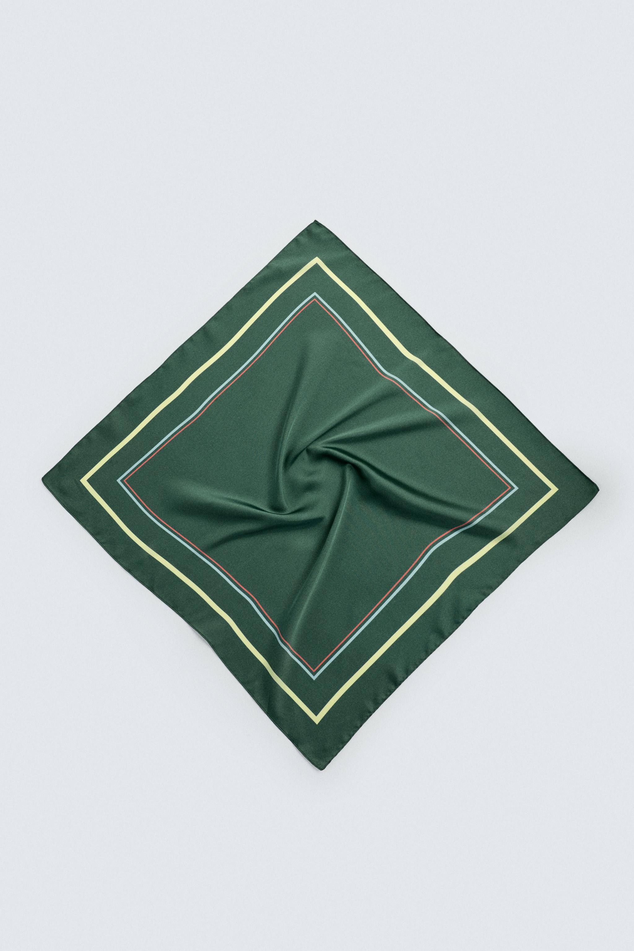 BANDANA FLUIDE IMPRIMÉ GÉOMÉTRIQUE