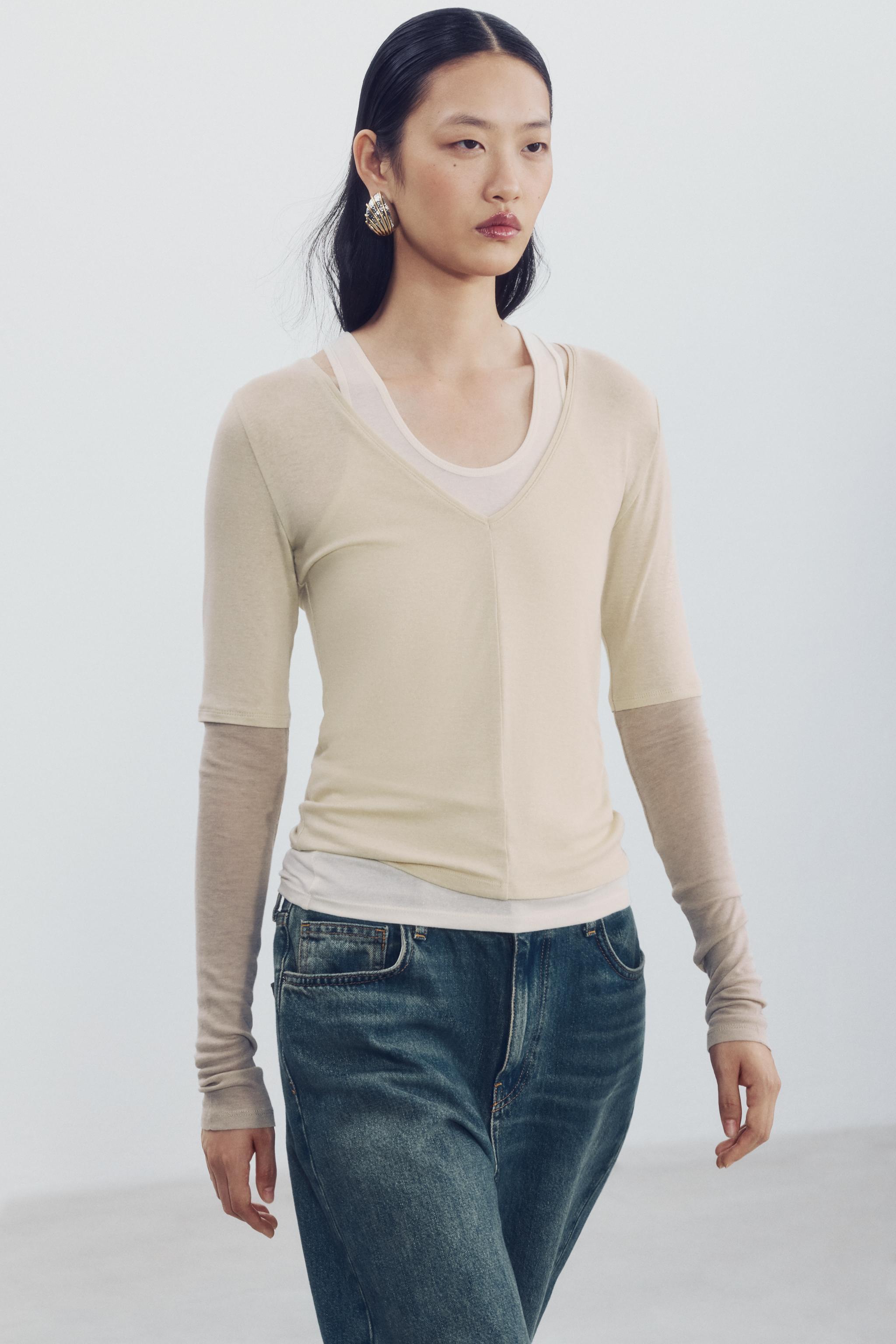 TRIPLE LONG SLEEVE T-SHIRT