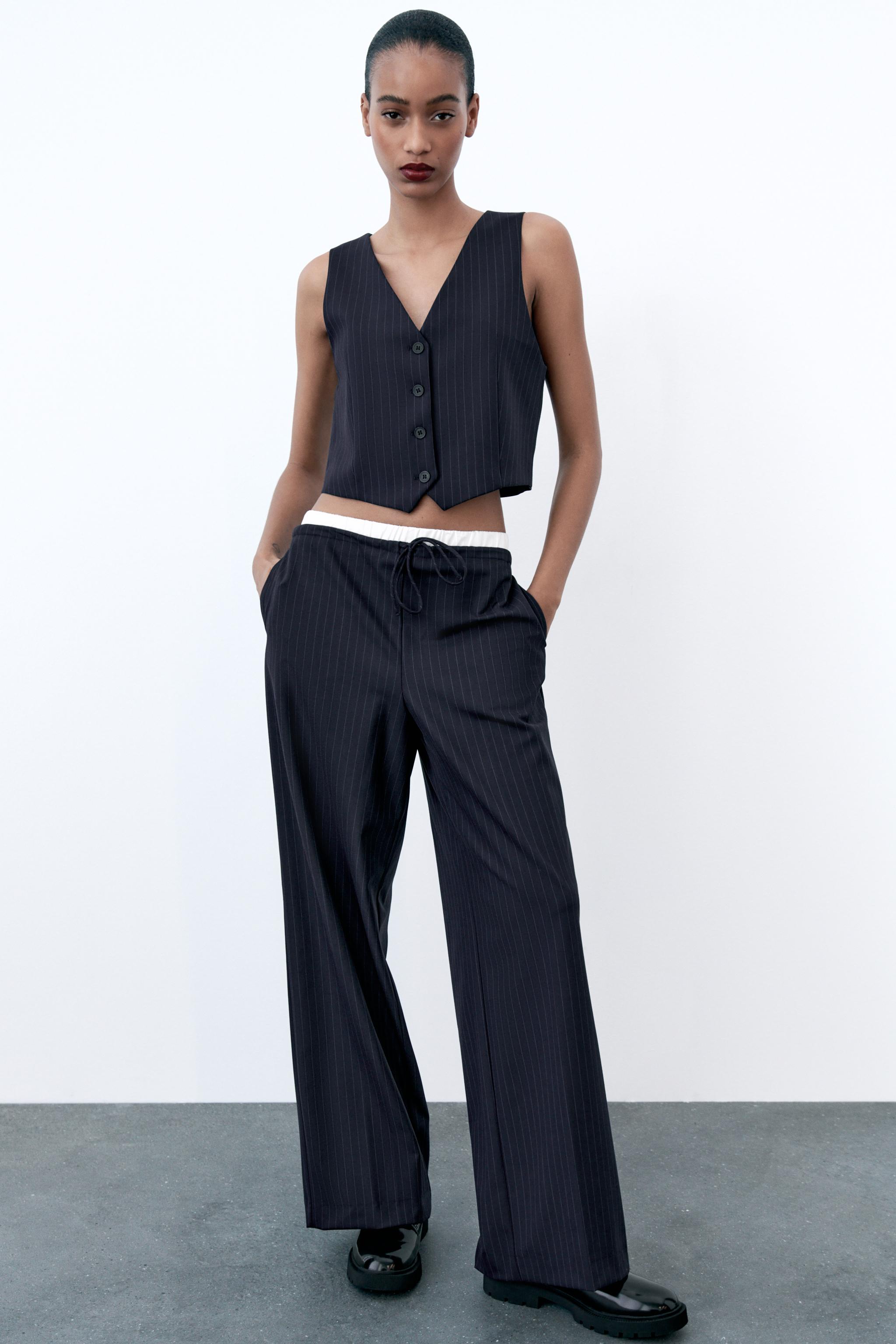 Zara wide pants sale