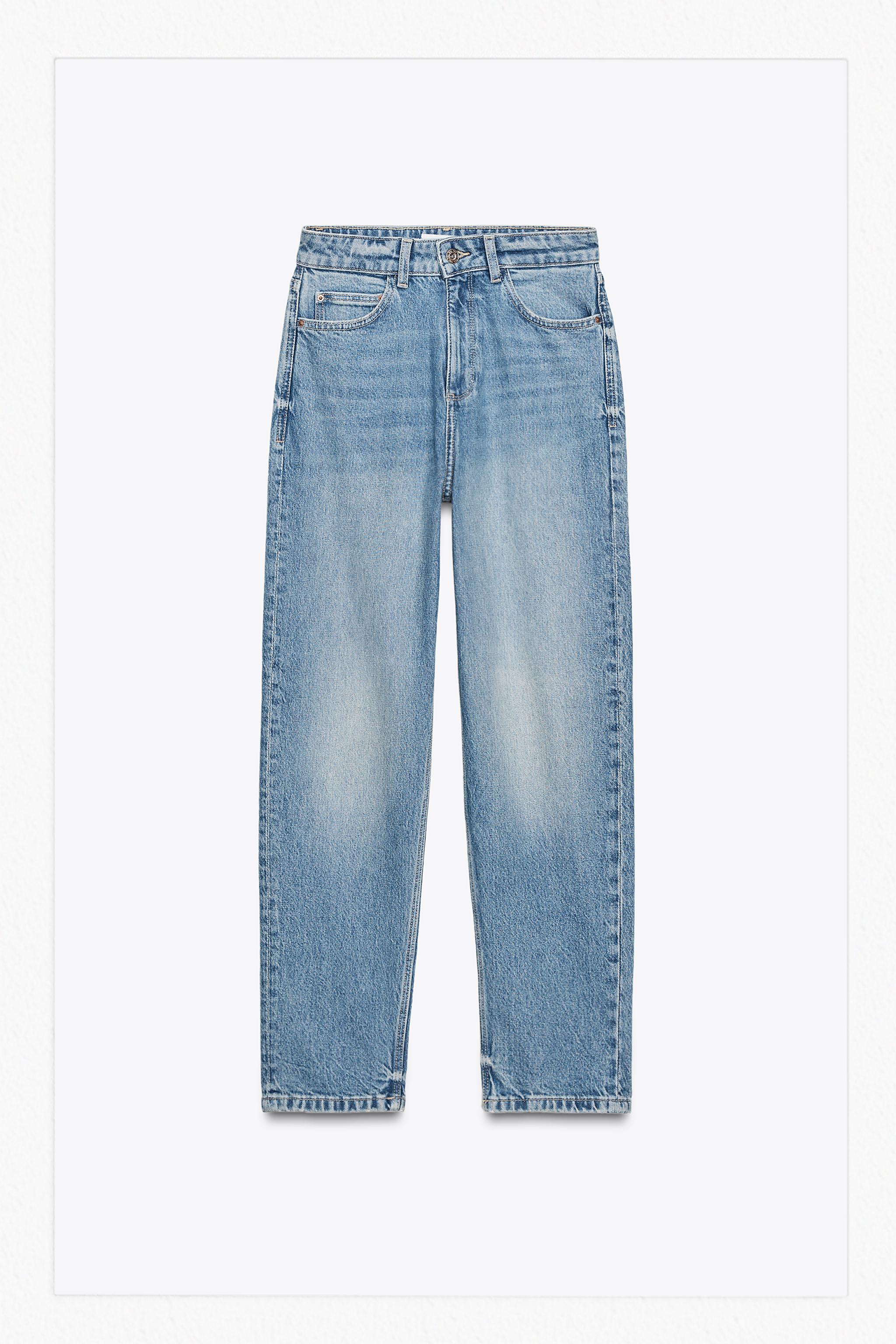 ☆ドイツ発*ZARA*新作*ハイウエストスリムアンクルデニム/MH☆ ☆ドイツ発*ZARA*新作*ハイウエストスリムアンクルデニム/MH