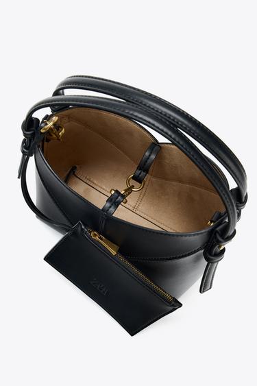 MINI TOTE BAG - Black by Zara - Image 7