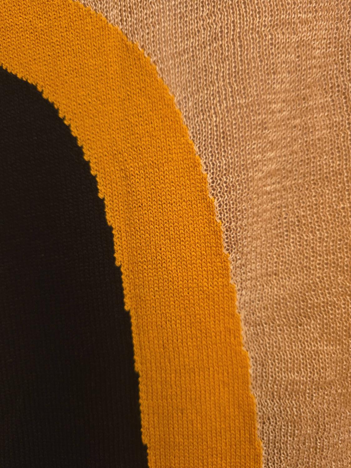 KNIT COLOUR BLOCK DRESS - Image 4