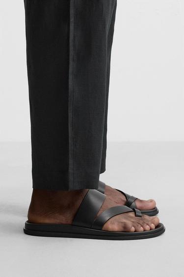 STRAPPY SANDALS - Black by Zara - Image 0