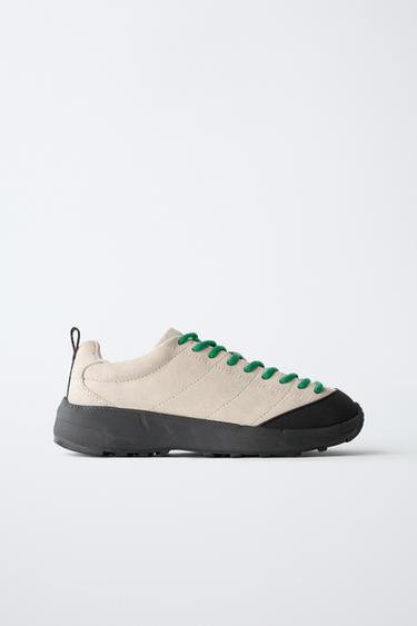 Zara Ekru Beyaz - TEKNİK SPOR AYAKKABI