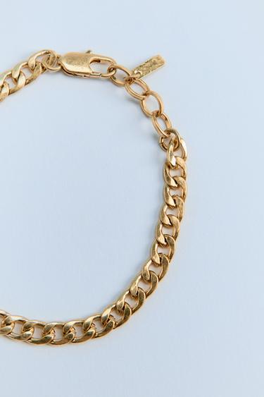 LOT DE 3 BRACELETS CHAÎNE À MAILLONS - Doré de Zara - Image 3