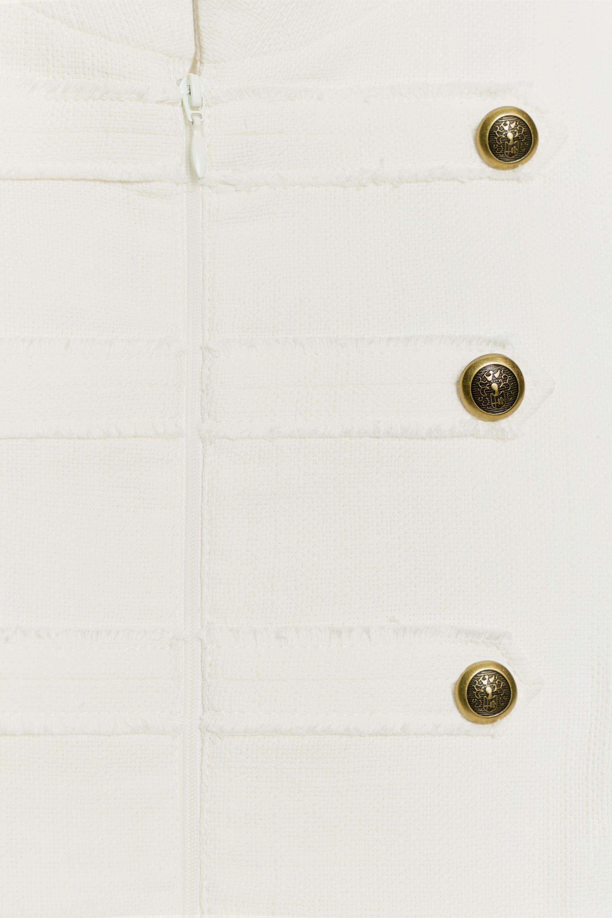 Zara Halter Düğmeli Yelek görsel 8