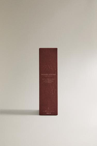 (95 ML) INCENSE LEATHER REED DIFFUSERS - Bronze by Zara - Image 4