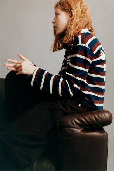 STRIPED STRANGER THINGS © NETFLIX POLO SHIRT - striped by Zara