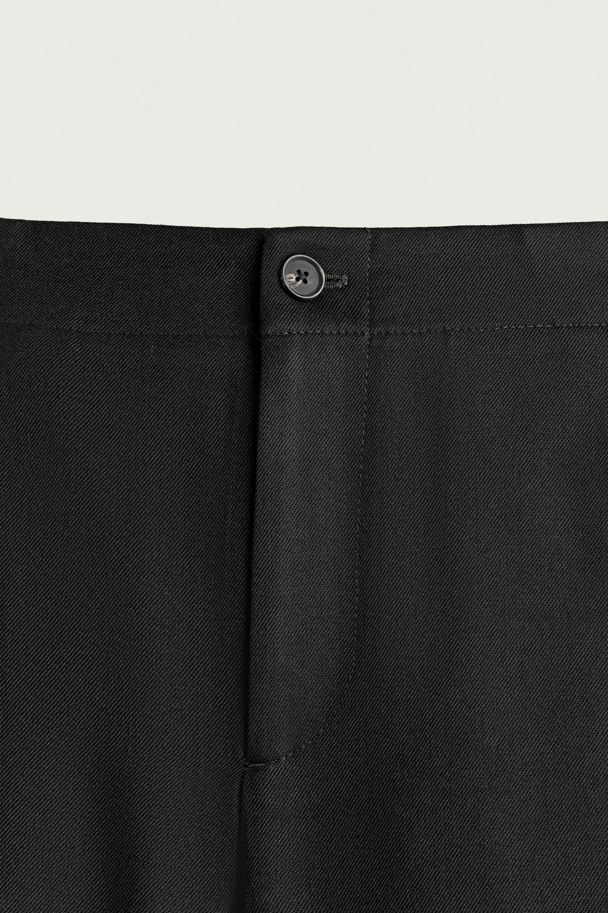 PANTALON COSTUME BARREL FIT PATTE