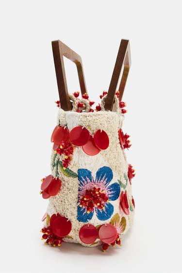 MINI SAC BRODÉ - Multicolore de Zara - Image 2