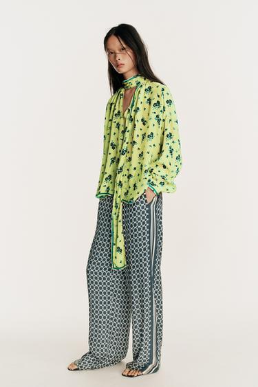 LOOK - Light green by Zara