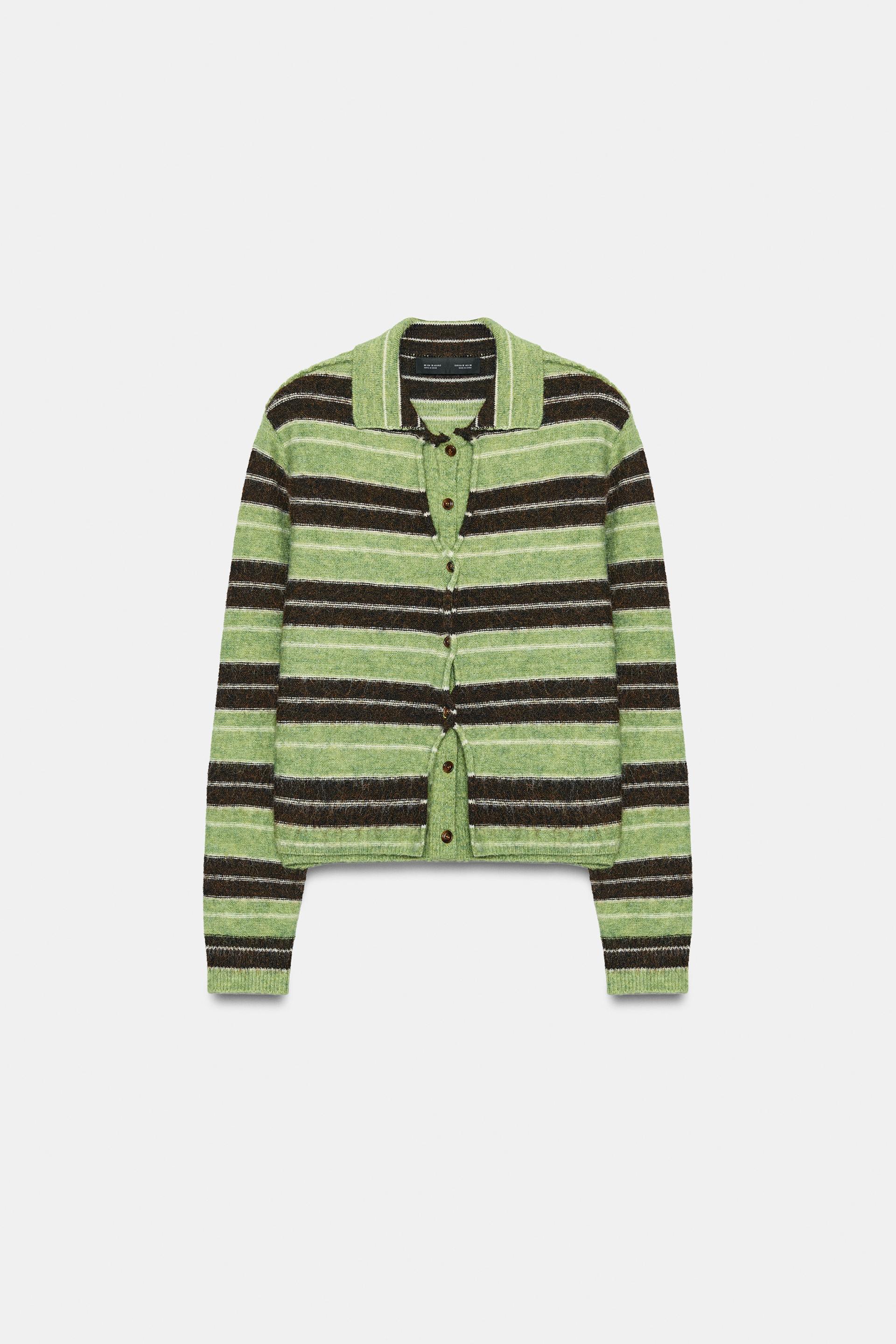 STRIPED CARDIGAN thumbnail 6
