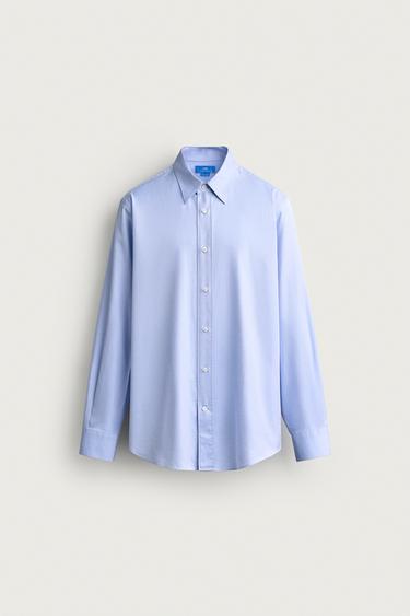 CAMISA FORMAL AARON LEVINE X ZARA - Celeste de Zara