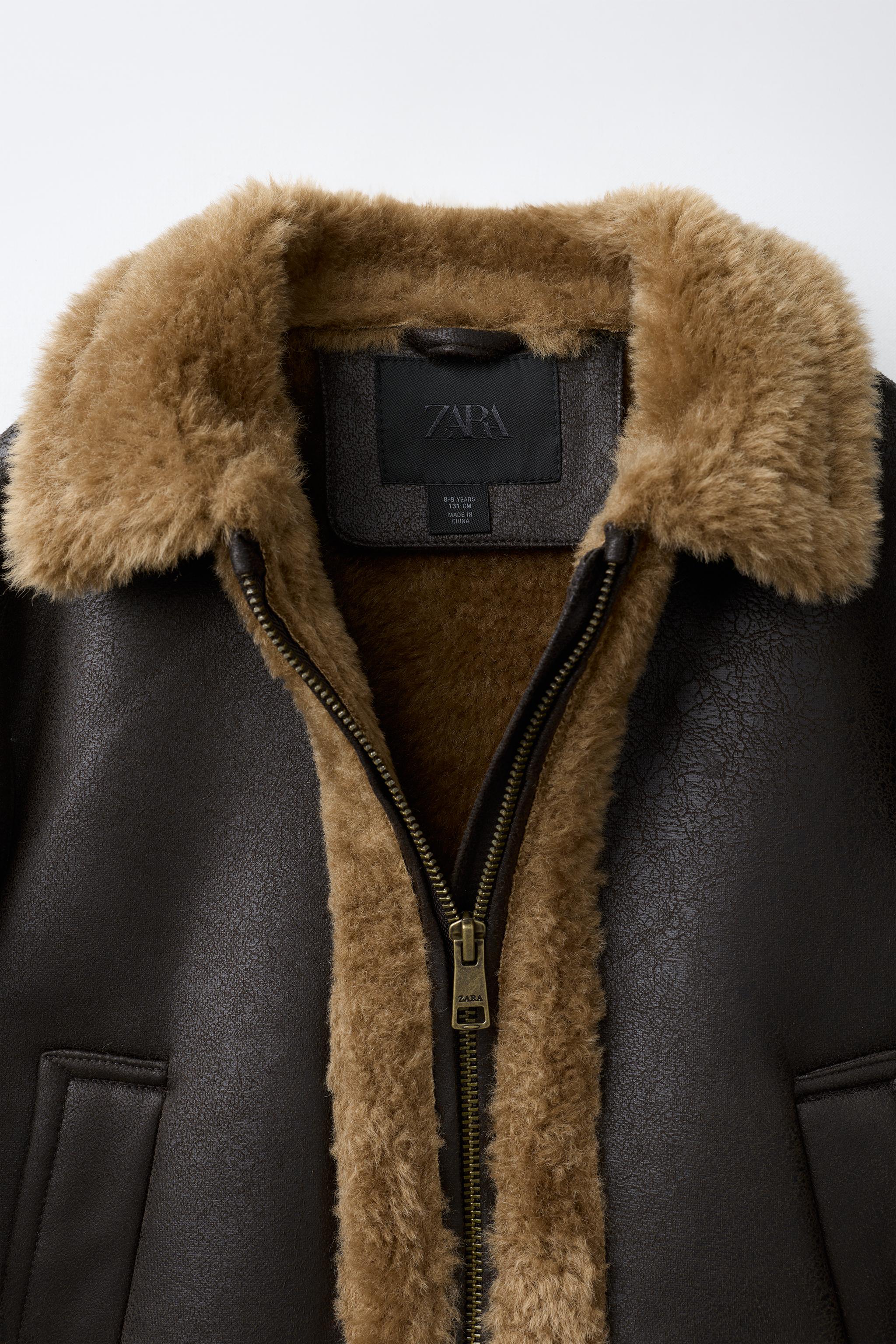 DOUBLE-FACED JACKET - Brown | ZARA United States