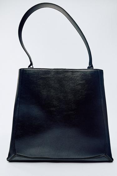 BOLSO DE HOMBRO - Negro de Zara