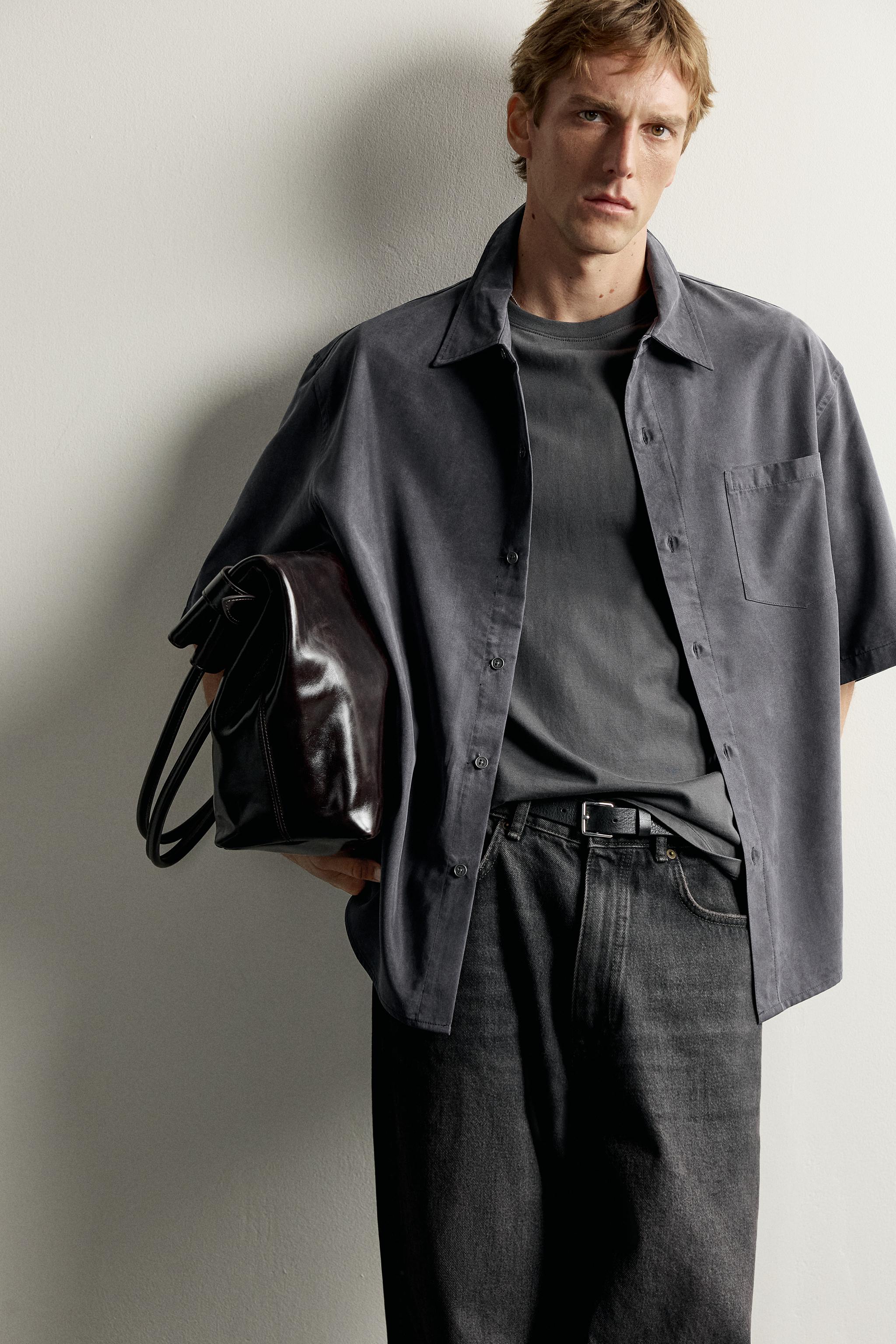 CHEMISE FLUIDE COUPE DÉCONTRACTÉE