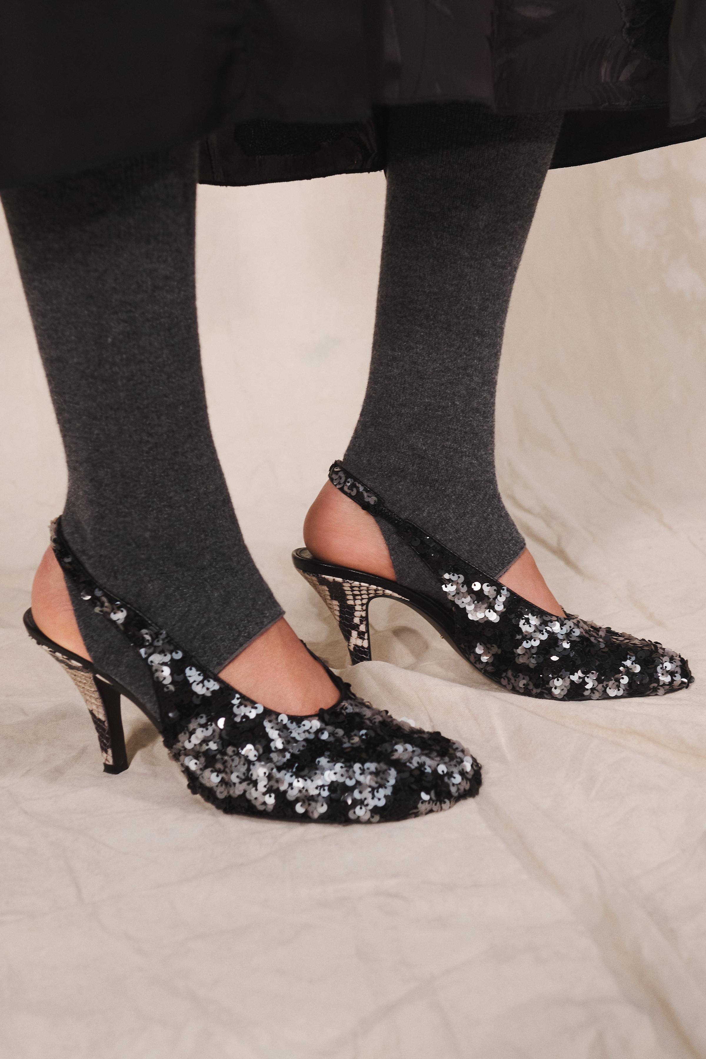 CHAUSSETTES DESTALONNÉES EN LAINE LIMITED EDITION