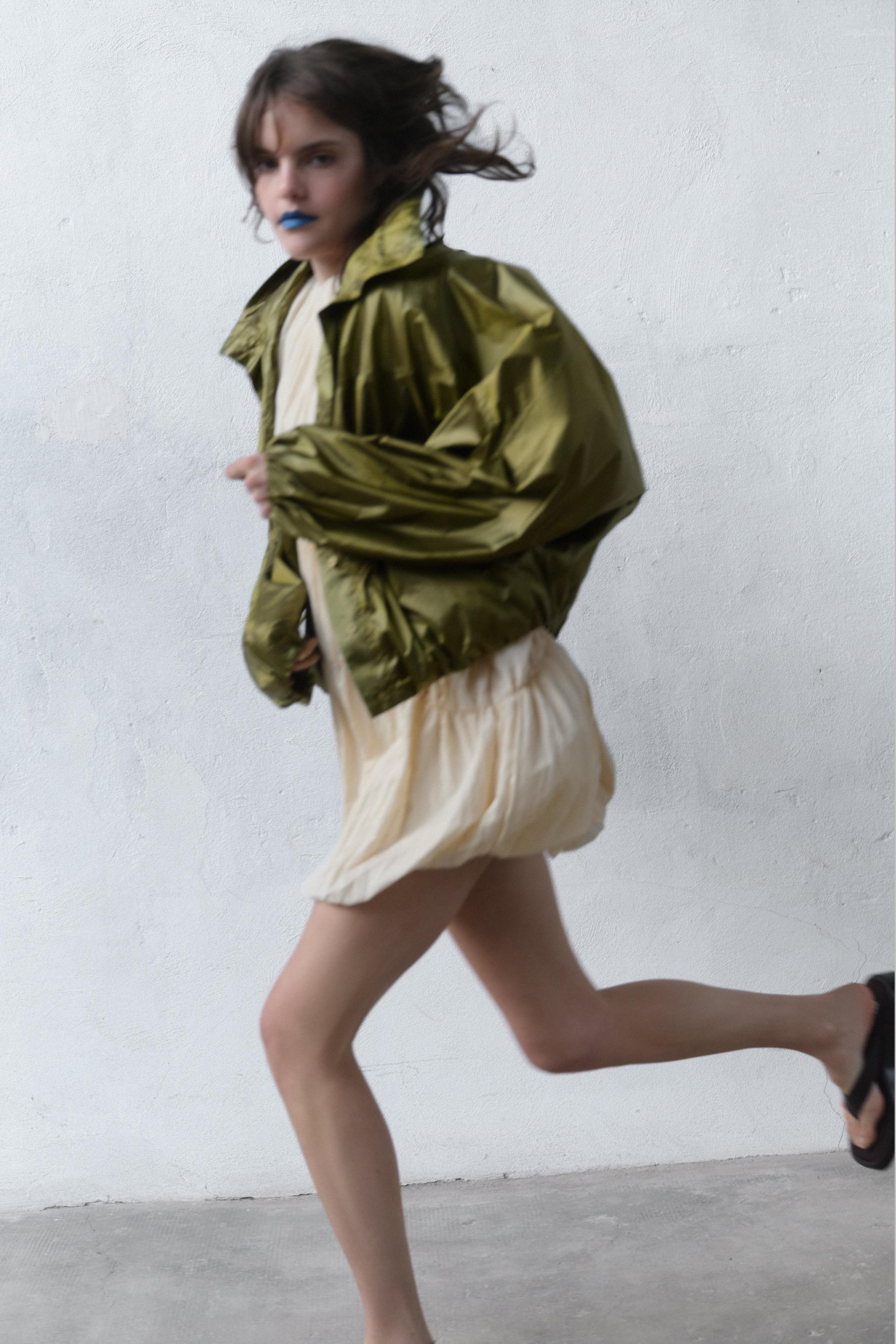 VESTE OVERSIZE EN NYLON