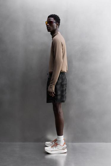 SHORT DE RUNNING PERFORÉ 5" - Noir de Zara - Image 3