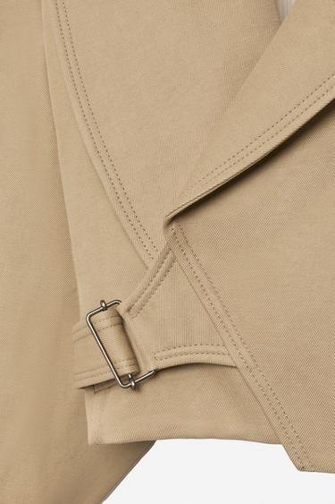 VESTE COURTE - THE ITEM ZARA WOMAN - Beige de Zara - Image 9