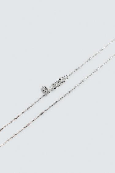 COMBINED METAL LINK CHAIN - Silver by Zara - Image 3