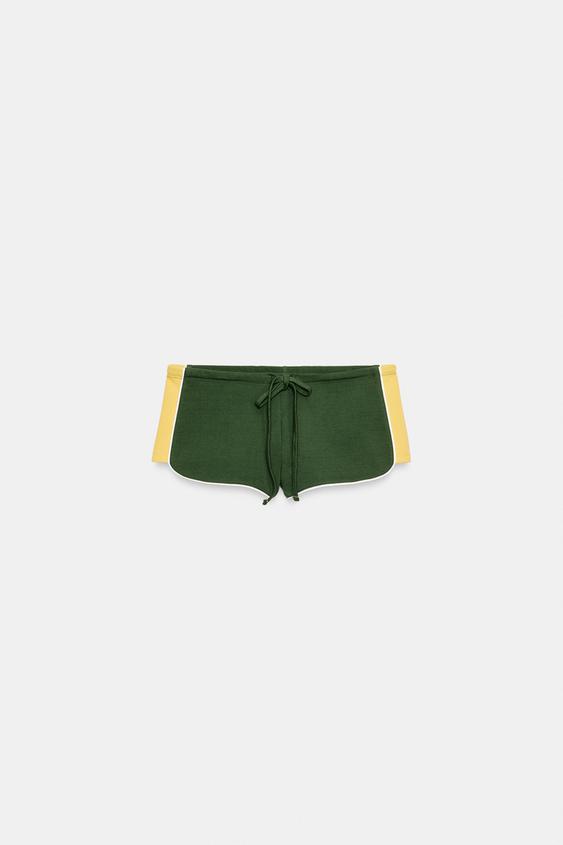 MINI SHORTS WITH SIDE STRIPE from Zara - $29.90