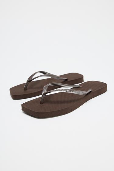 SANDALES HAVAIANAS ® x ZARA - Marron de Zara - Image 1