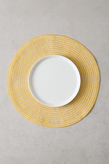 PACK OF ROUND PLACEMATS (PACK OF 2) - Curry by Zara - Image 4