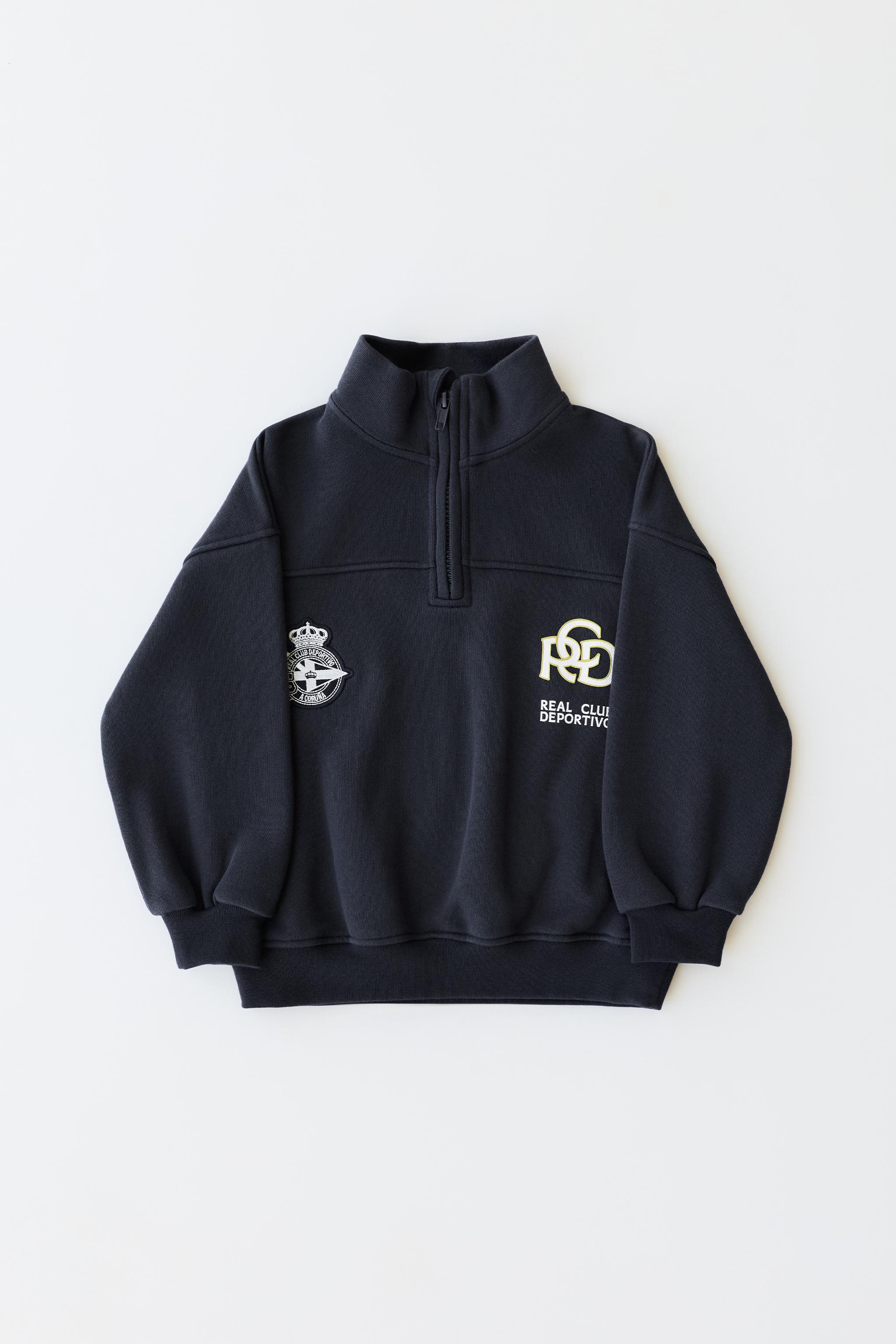 RC DEPORTIVO DE A CORUÑA CREST SWEATSHIRT — Navy blue