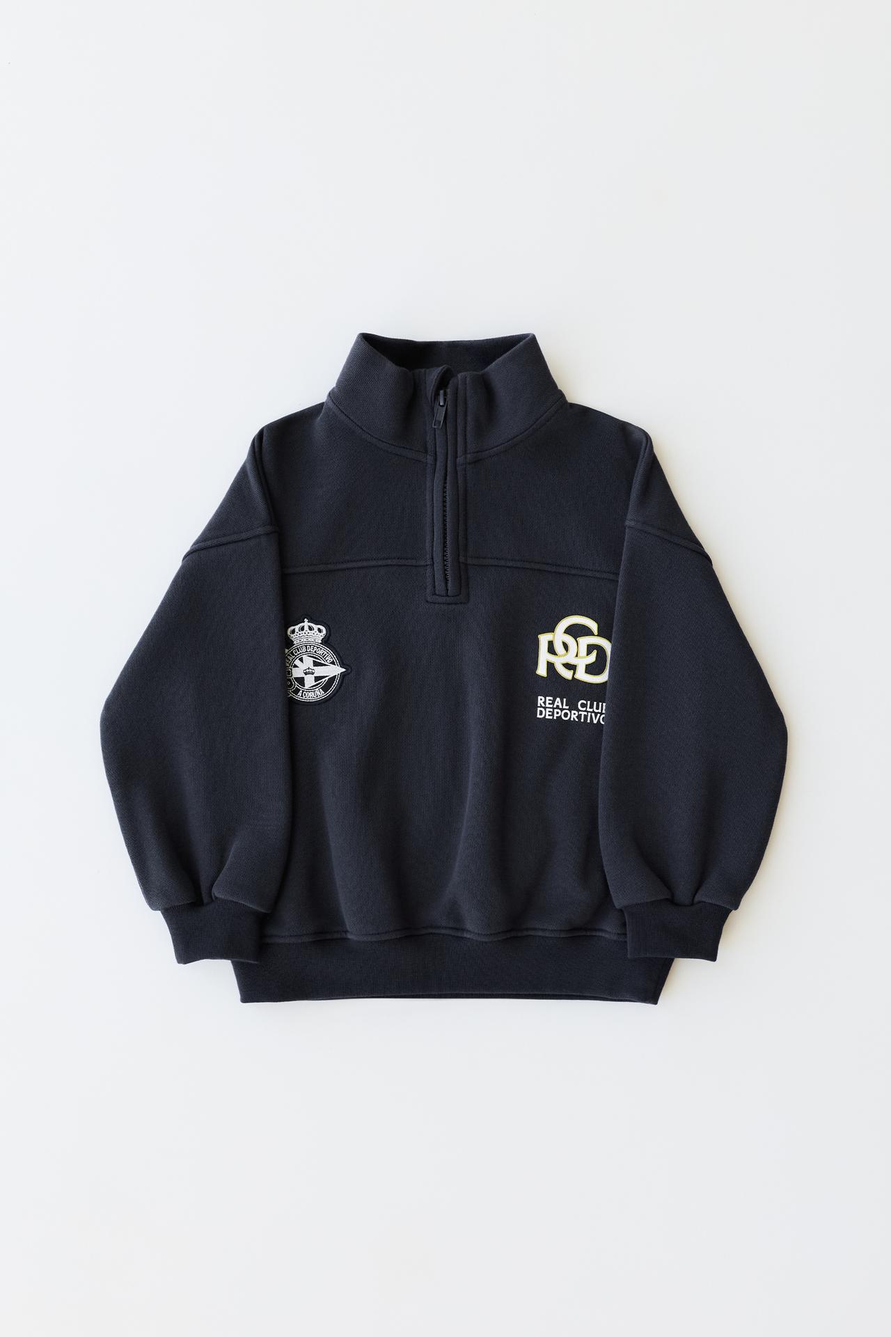 RC DEPORTIVO DE A CORUÑA CREST SWEATSHIRT — Navy blue