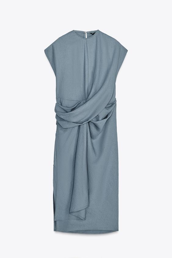 ZW COLLECTION ASEN ATY ZE SMSI LNU - Kachn modr od Zara - Obrzek 3