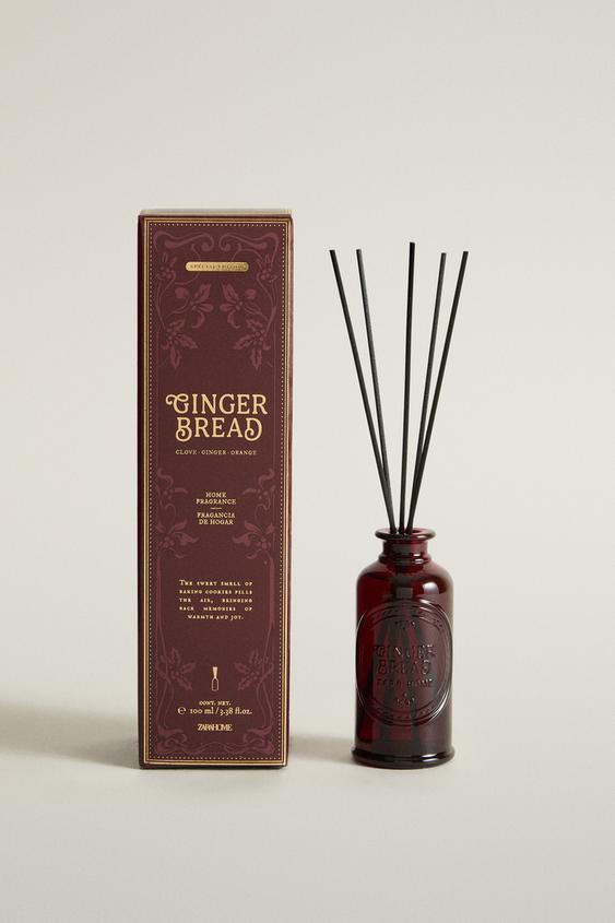 GINGERBREAD リードディフューザー (100 ML)レッド0ZaraのGINGERBREAD リードディフューザー (100 ML) - レッド - 画像 0