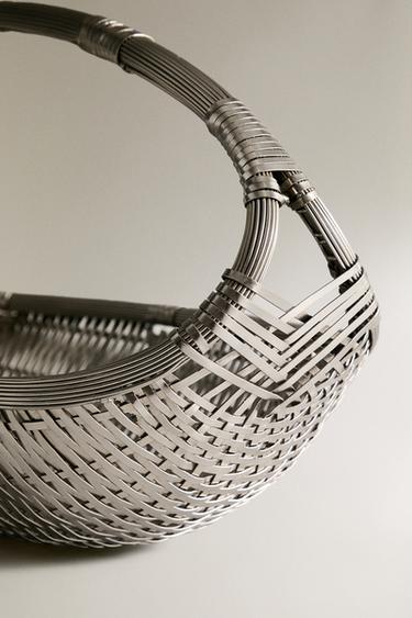 PANIER BAS MÉTALLIQUE TRESSÉ I COLIN KING - P de Zara - Image 3