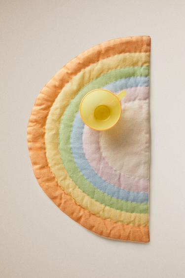 TOVAGLIETTA AMERICANA BIMBI ARCOBALENO - Écru di Zara