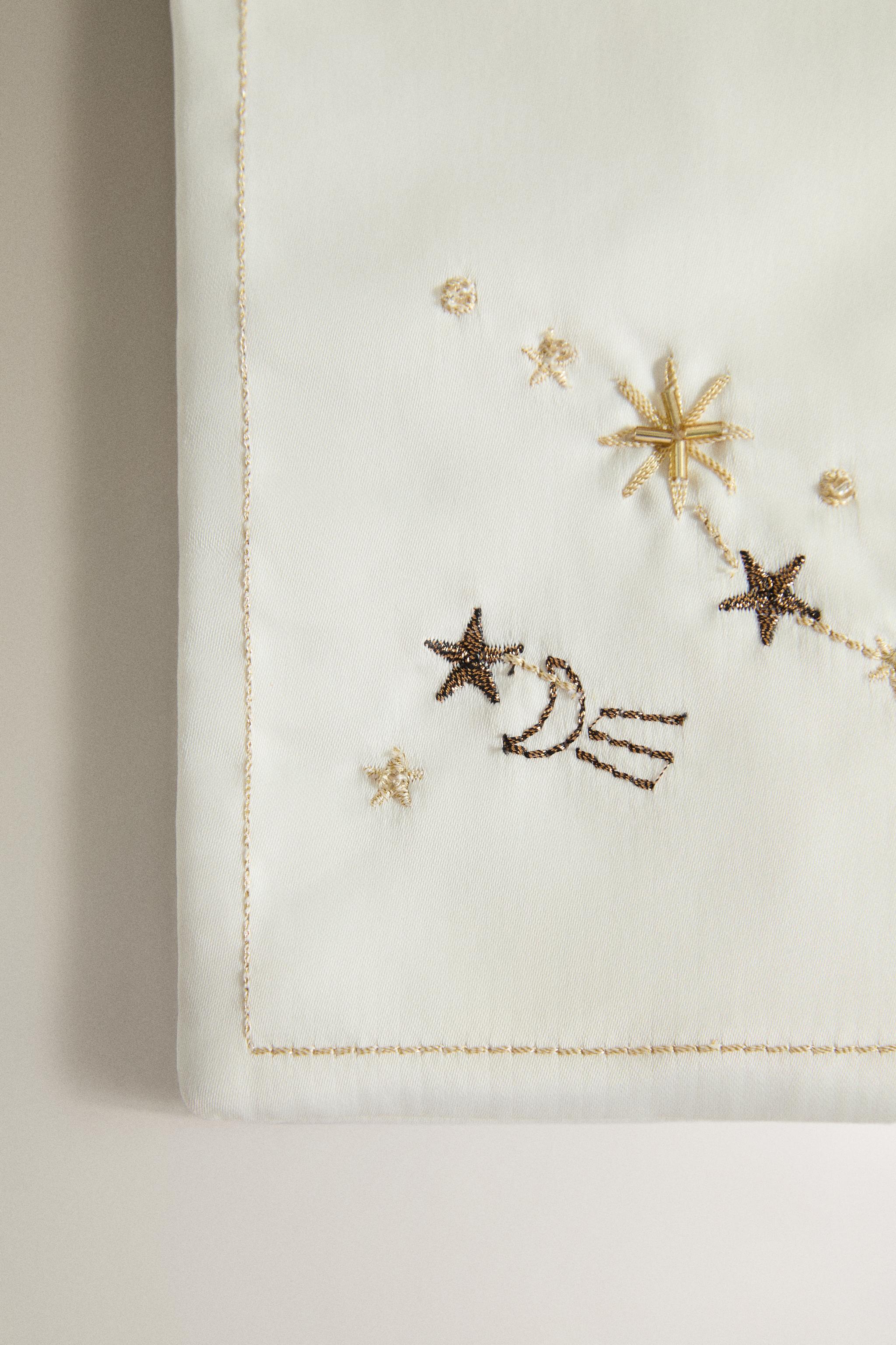 Женские сумки Zara MEDIUM EMBROIDERED MARISA BERENSON — фото 4