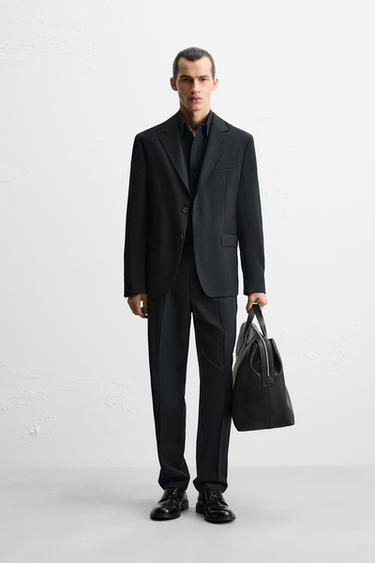 Zara 100% WOOL SUIT - 103