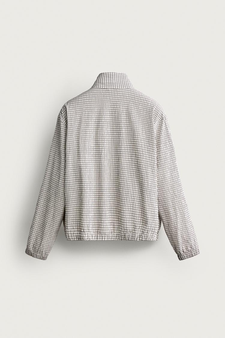 Chaqueta corta de cuadros 8