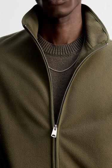 SURCHEMISE POLAIRE - Marron / Vert de Zara - Image 5
