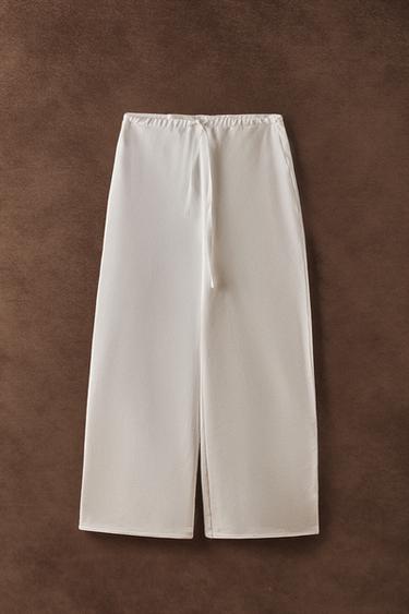 PANTALON CARDÉ LISERÉ - Blanc de Zara - Image 5