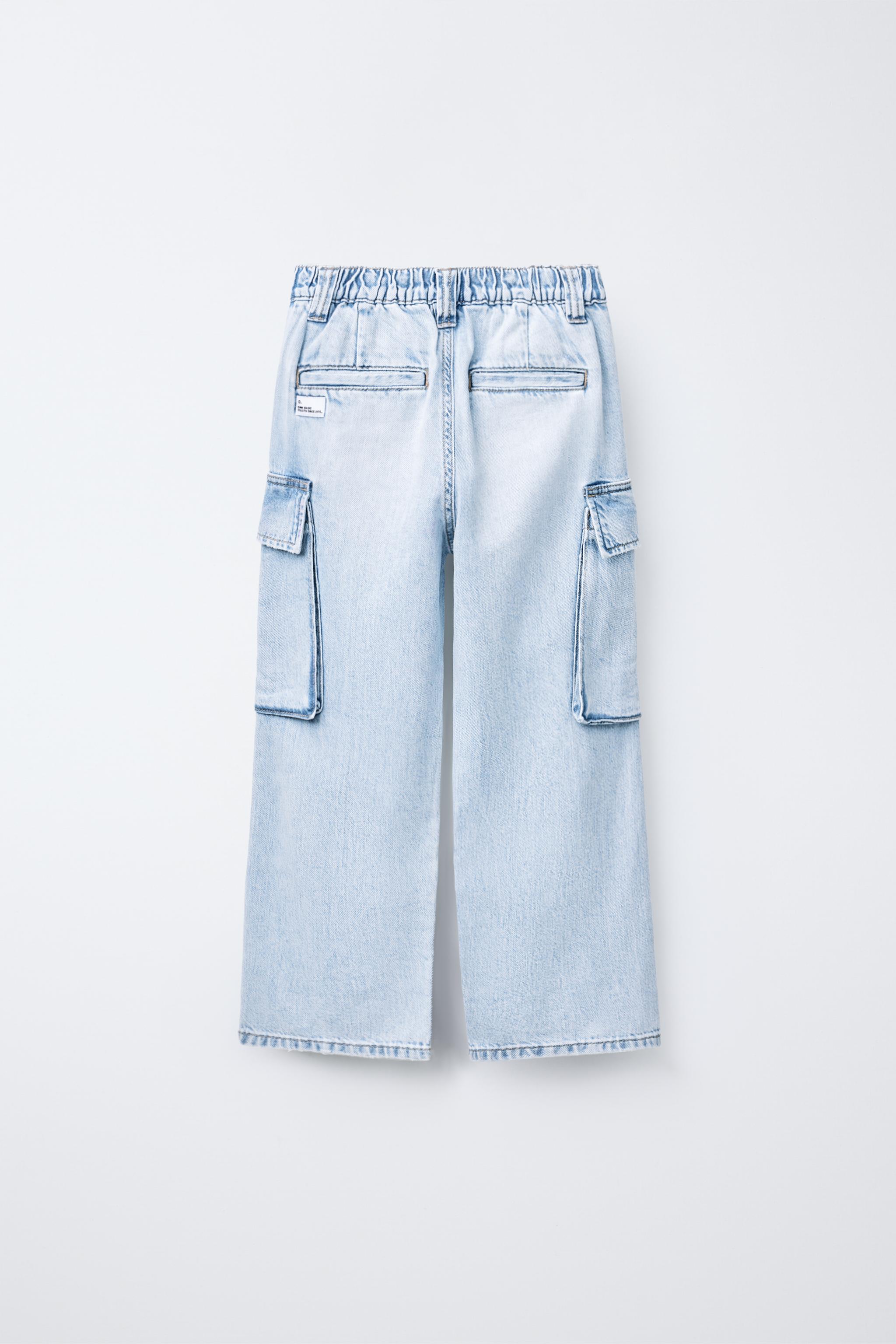 カーゴ デニムパンツ - ライトブルー | ZARA Japan / 日本