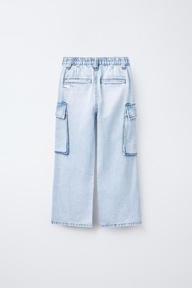JEAN STYLE MILITAIRE - Bleu clair de Zara - Image 1