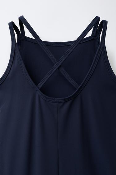 COMBINAISON LONGUE SPORT - Bleu encre de Zara - Image 3