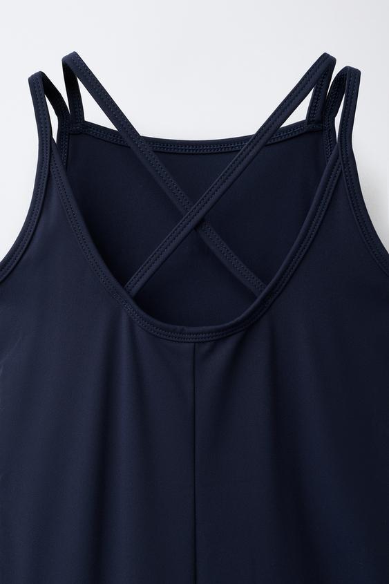 COMBINAISON LONGUE SPORT - Bleu encre de Zara - Image 3