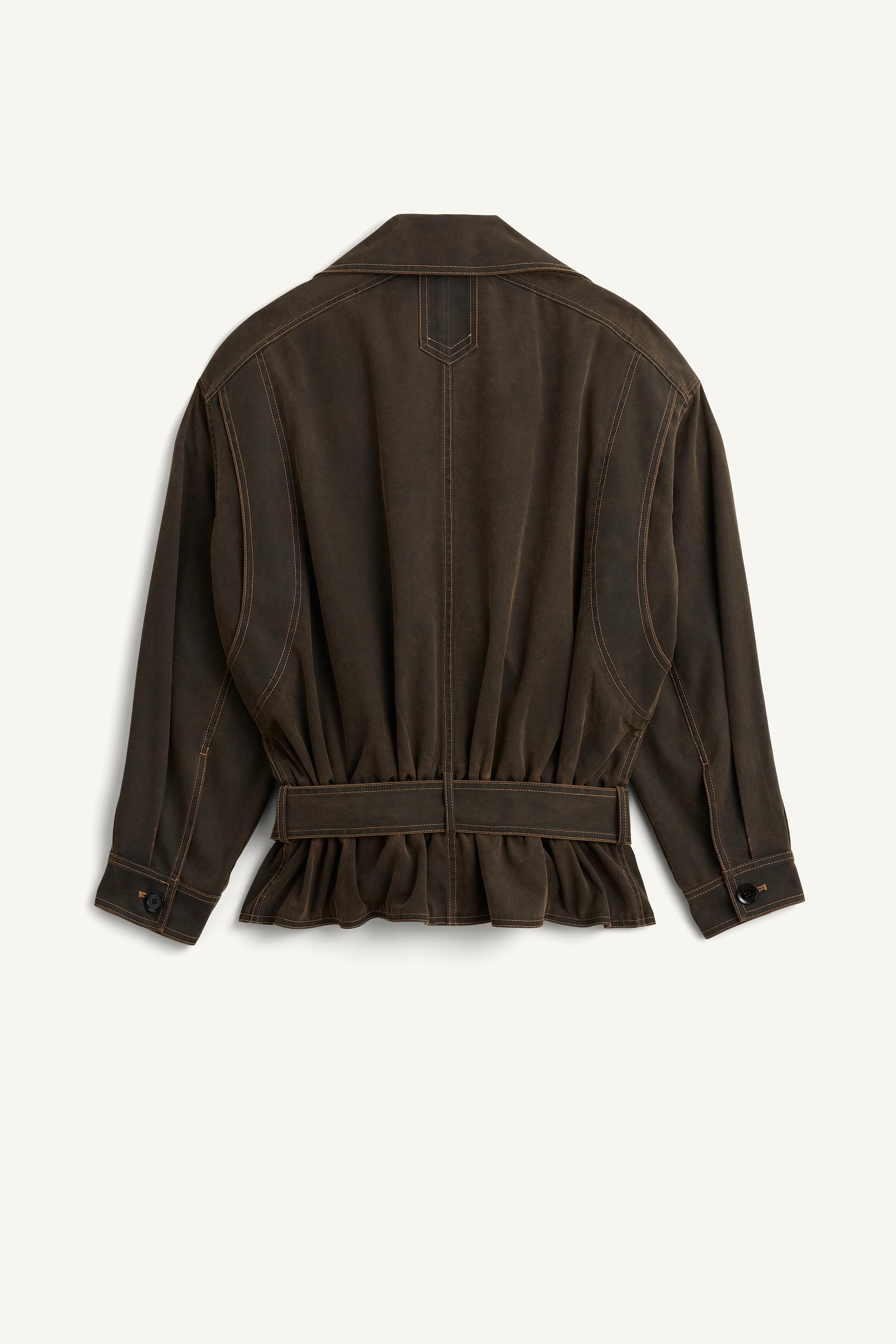 DNM-WSHD JCKT - Brown | ZARA United States