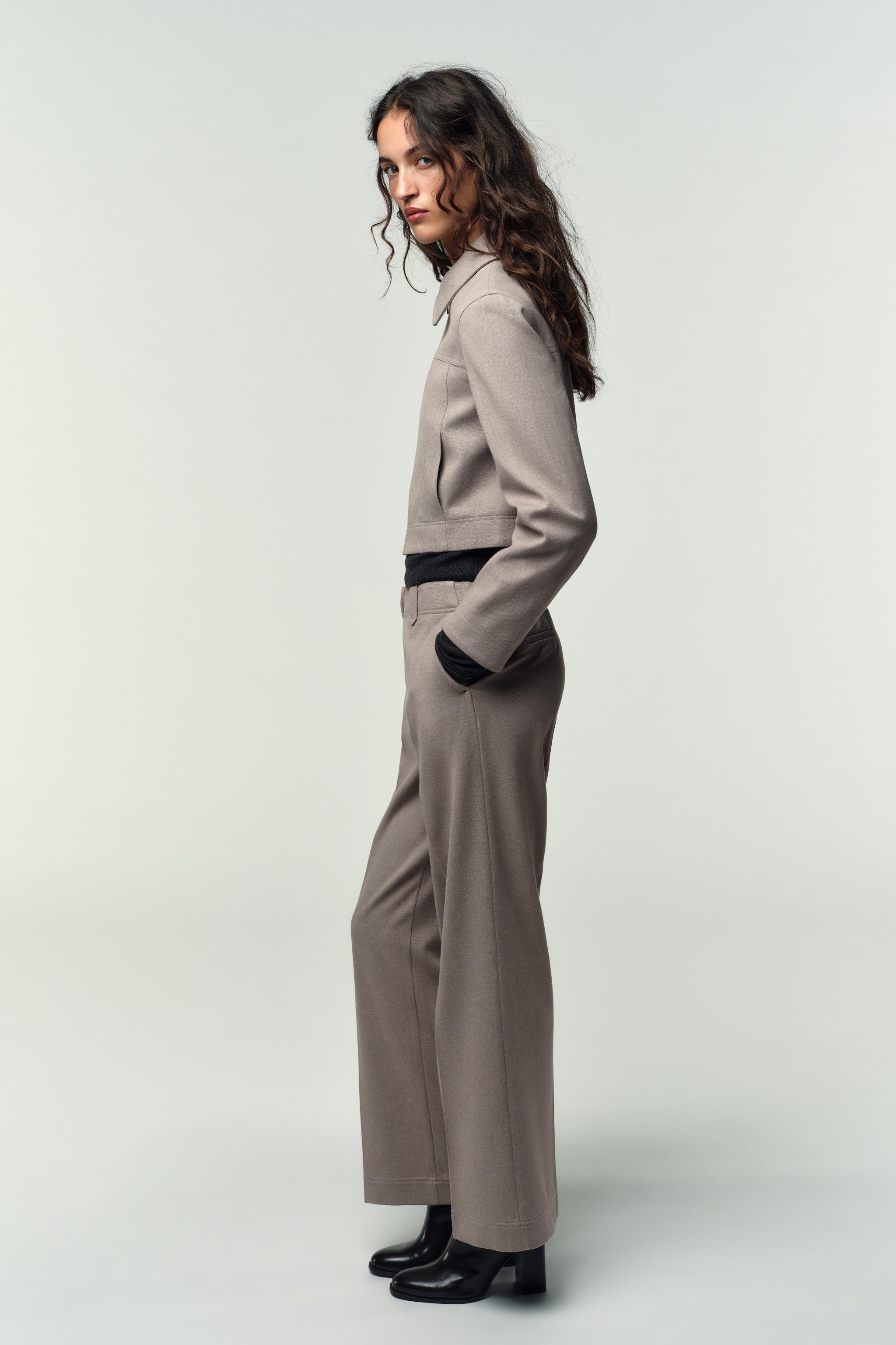 CROPPED ZIP-UP JACKET