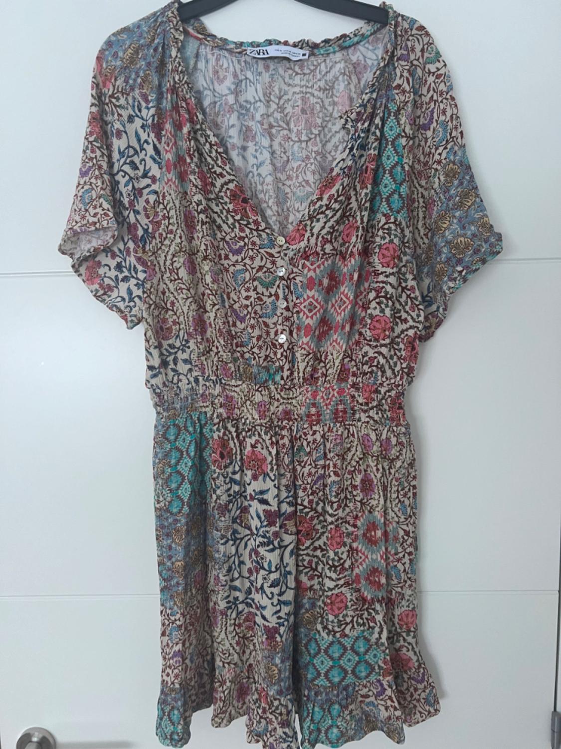 PRINTED MINI DRESS