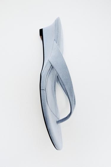 WEDGE SANDALS - Blue by Zara
