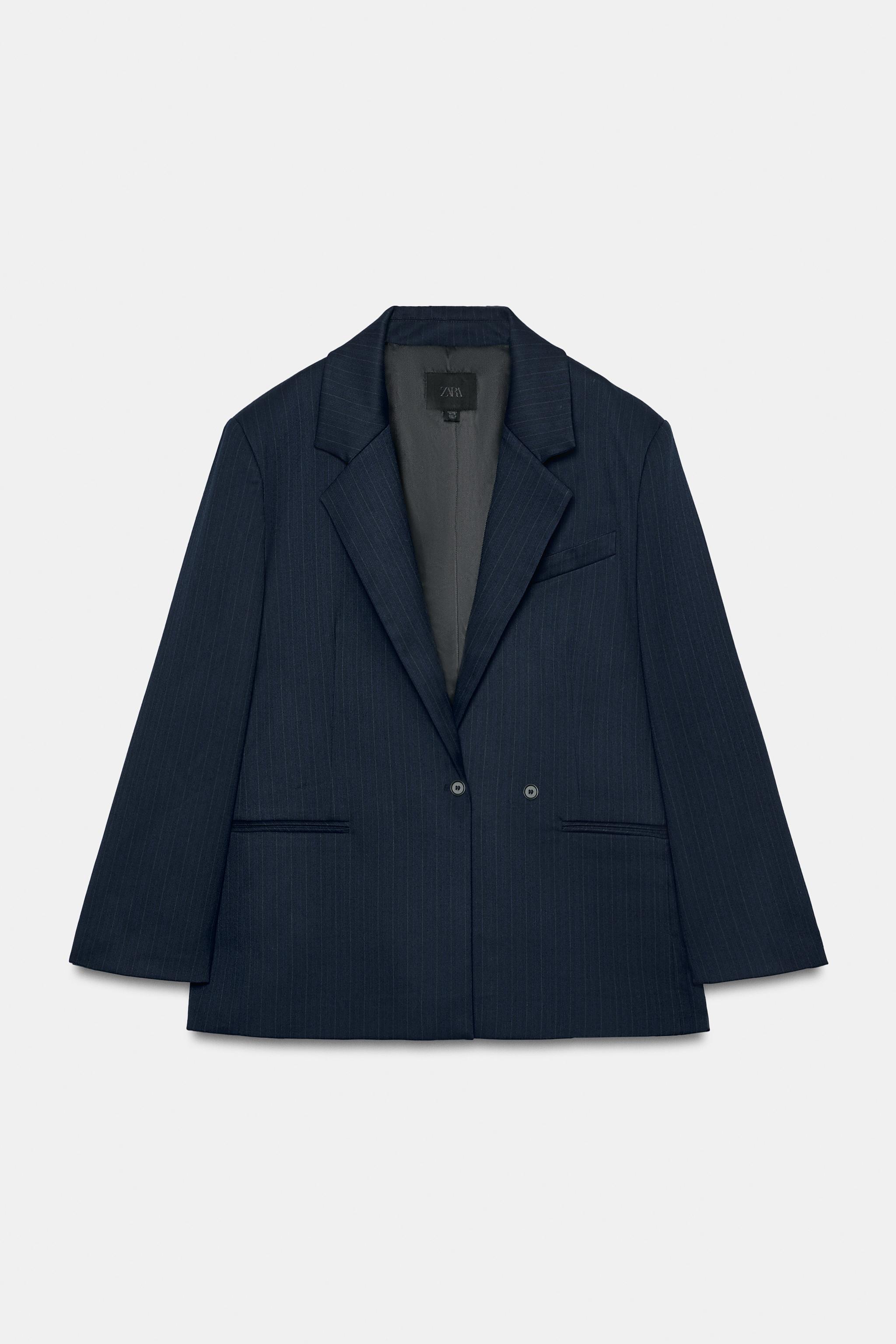 VESTE OVERSIZE RAYURES